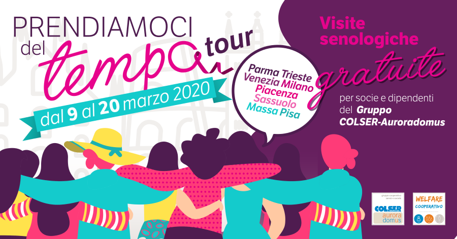 Prendiamoci del Tempo 2020 - visite senologiche gratuite