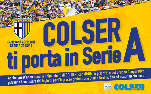 COLSER ti porta in Serie A